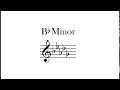 Bb Minor Key