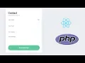 Create a Contact Form With PHP and React in 3 Min