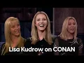 Lisa Kudrow on CONAN - A Compilation