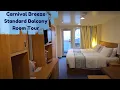 Carnival Breeze Standard Balcony Room Tour Rm 7400