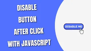 Disable Button After Click JavaScript HowToCodeSchool com