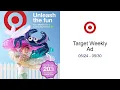 Target Weekly Ad -