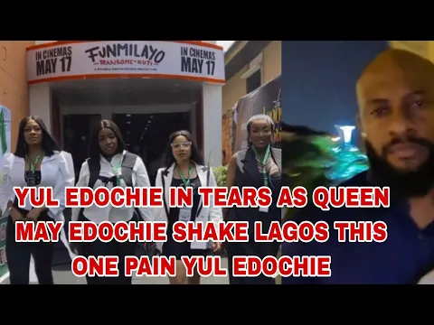 Download MP3 YUL EDOCHIE IN TEARS AS MAY EDOCHIE SHAKE LAGOS THIS ONE PAIN YUL EDOCHIE