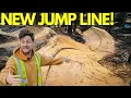 I FINALLY GOT TO TEST RIDE THIS NEW FREERIDE JUMP LINE