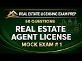 Real Estate License Exam Practice Test 2026 50 Questions with Answers Explanations Pass the Exam