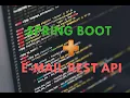 Sending E-mail using Spring Boot REST API