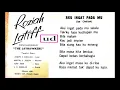 Lagu Roziah Latiff - Aku Ingat Padamu (Joe Chelliah) - 1967