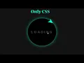 Neon Arrow Loader Ring HTML CSS Loader CSS Animation Effects