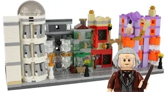 2018 LEGO Harry Potter Diagon Alley Microscale Set Review!