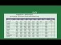 Assignment 5 - Let s solve Assignment 5 from 50 ms excel assignments