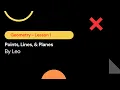 Geometry - Lesson 1