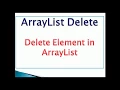 how to remove element from arraylist in java Example