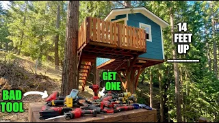 3 Months, 15 Tool brands Building a Treehouse: Here's What I Learned