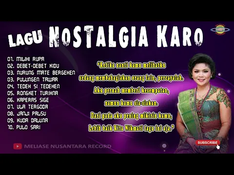 Download MP3 LAGU NOSTALGIA KARO