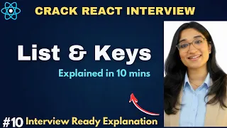 What are List Keys in React Why Keys are Important React Interview Questions 2026