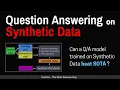Training Question Answering Models From Synthetic Data Research Paper Walkthrough