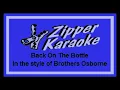 Brothers Osborne - Back On The Bottle (Karaoke)