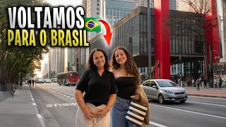 VOLTAMOS PARA O BRASIL 🇧🇷