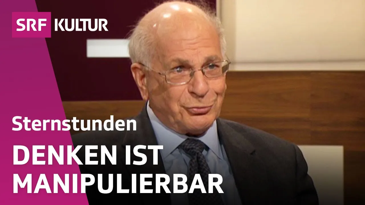 Daniel Kahneman im Gespräch über die Manipulation des Denkens | Sternstunde Philosophie | SRF Kultur