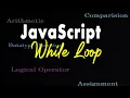 while loop in javascript while loop example in javascript javascript tutorial