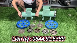 Hai mẫu cối đùn gang đúc 42-52 ruột mạ inox mẫu mới nhất 2026 giá rẻ 