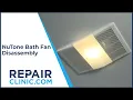Bath Fan Model 765H80L Disassembly - Bath Fan Repair Help