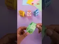 Lagu Kalian Suka Warna Apa? Origami Kotak Susu - Kreasi Kertas l Cara Membuat Kotak