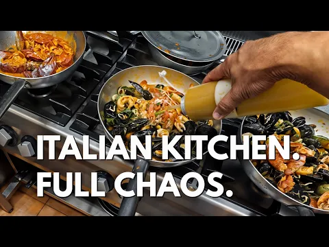 FULL CHAOS in an Italian Kitchen