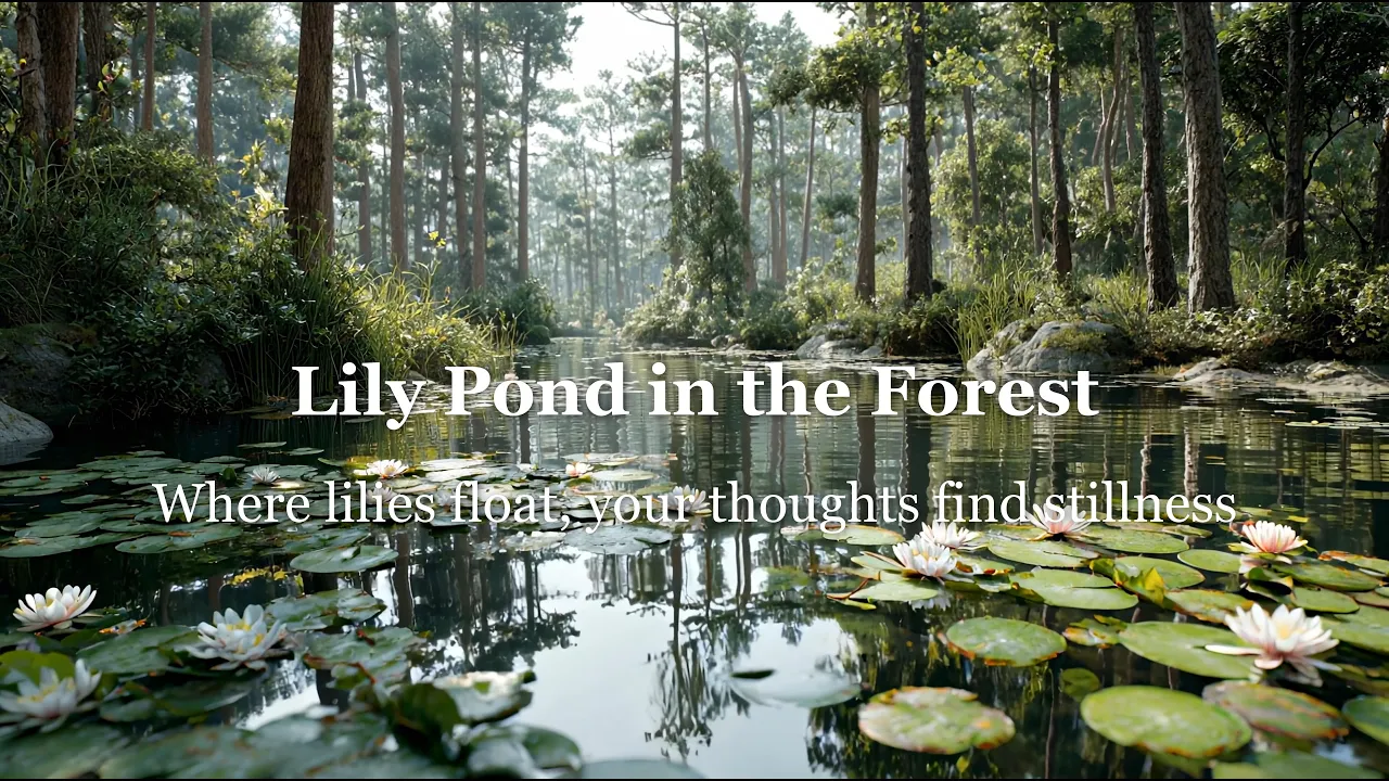 Lily Pond in the Forest