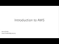 Day 1 - AWS Learning Series for Beginner