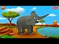 Feeding 10 Safari Animals Learning App Story for Kids