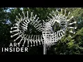 How These Metal Sculptures Move With The Wind