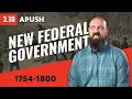 First Steps for the FEDERAL GOVERNMENT APUSH Review