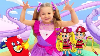 ديانا وروما بالعربي الرسوم المتحركة للأطفال 