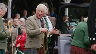 King Charles and Queen Camilla attend Scotland's Highland games | AFP