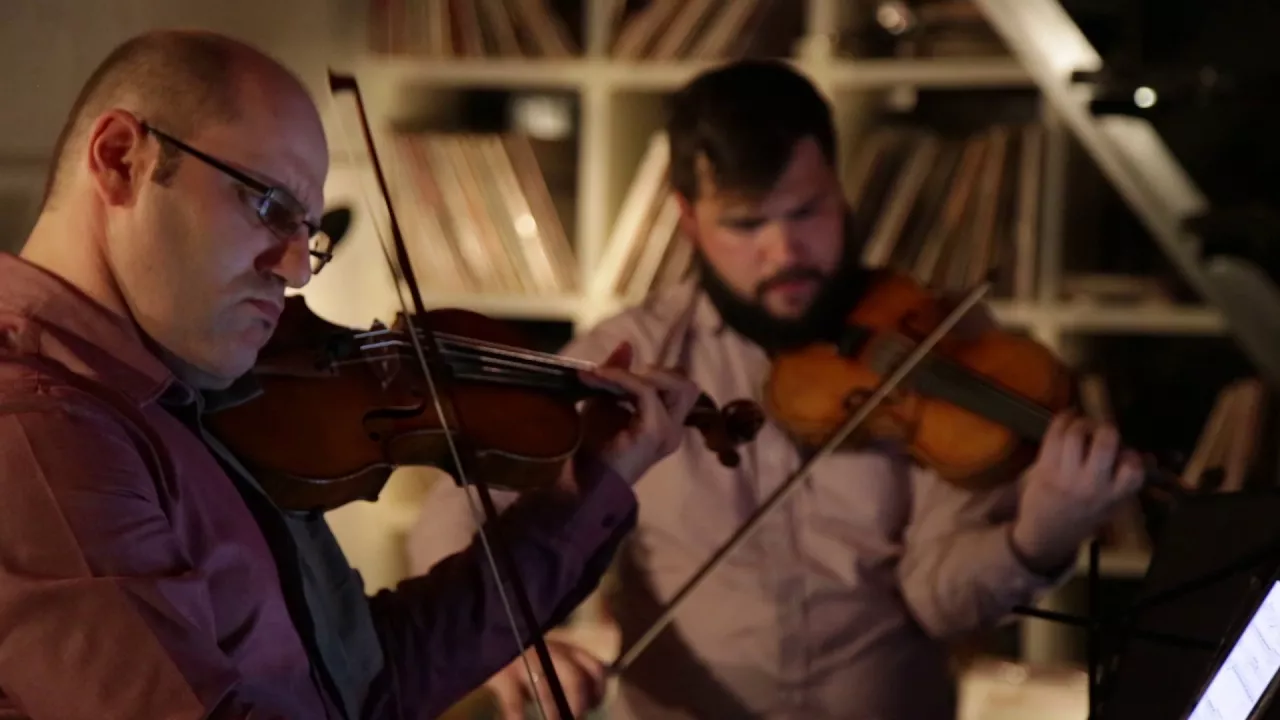 Amernet String Quartet plays Beethoven 'Pathetique' Sonata, op. 13 (arr. Jeffery Briggs)