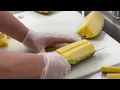 Behind the Scenes of Cutting Pineapple