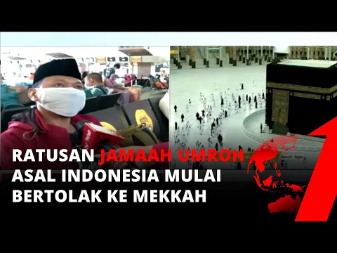 Pemerintah Kerajaan Arab Saudi Membuka Kembali Umroh, Rombongan Indonesia Mulai Berangkat | tvOne