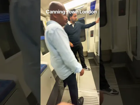 Megastar Maharishi Aazaad Midnight At Canning Town London In Tube Train | The Journey Of Adventure