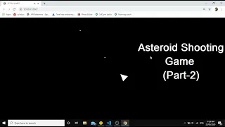 Asteroid Shooting Game Part 2 JavaScript Technical Coding