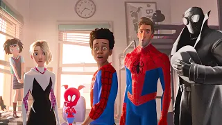 CINCO pessoas e um PORCO foram picadas por ARANHAS RADIOATIVAS e agora precisam salvar o MULTIVERSO.