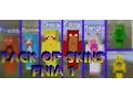 Pack of skins for Minecraft of Five Nights in Anime