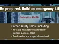 Be Prepared Build an Emergency Kit