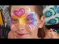 Rainbow Fairy Mask - Face Painting Tutorial