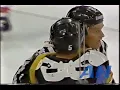 NHL Nov 8 1992 Chicago Blackhawks v Pittsburgh Penguins R Jeremy Roenick v Ulf Samuelsson