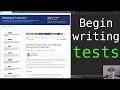 Live Demo How to Begin Writing Tests in an Untested Code Base