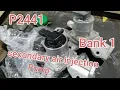 P2441 secondary air injection system valve stuck in close bank 1 Toyota landcruiser 2019