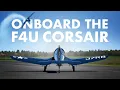 Lagu Onboard the F4U Corsair (FULL DISPLAY) 4K RAW SOUND