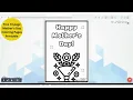 Free Mother s Day Coloring Pages Printable Just Love Printables