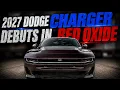 2027 Dodge Charger Debuts In Red Oxide
